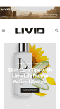 Mobile Screenshot of lividmagazine.com